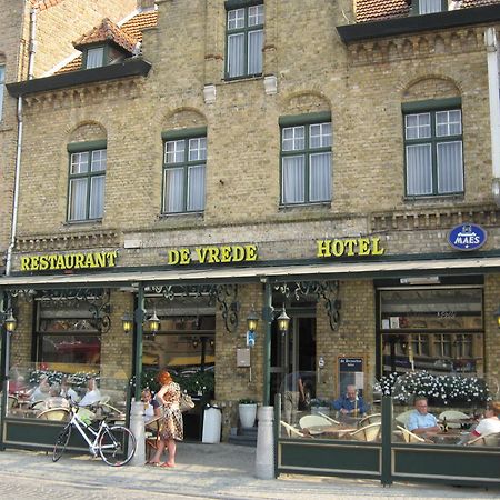 Hotel De Vrede Dixmuda Exterior foto